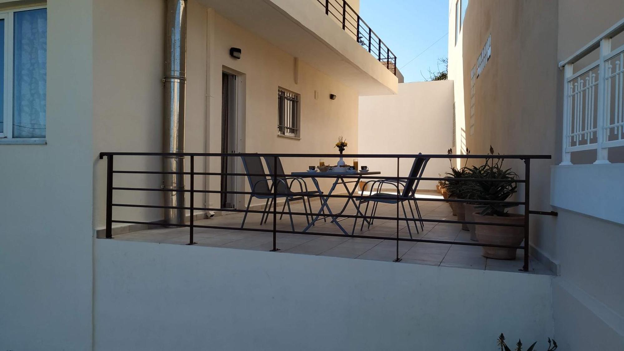 Seaside apartment Costas Kato Daratso Exterior foto