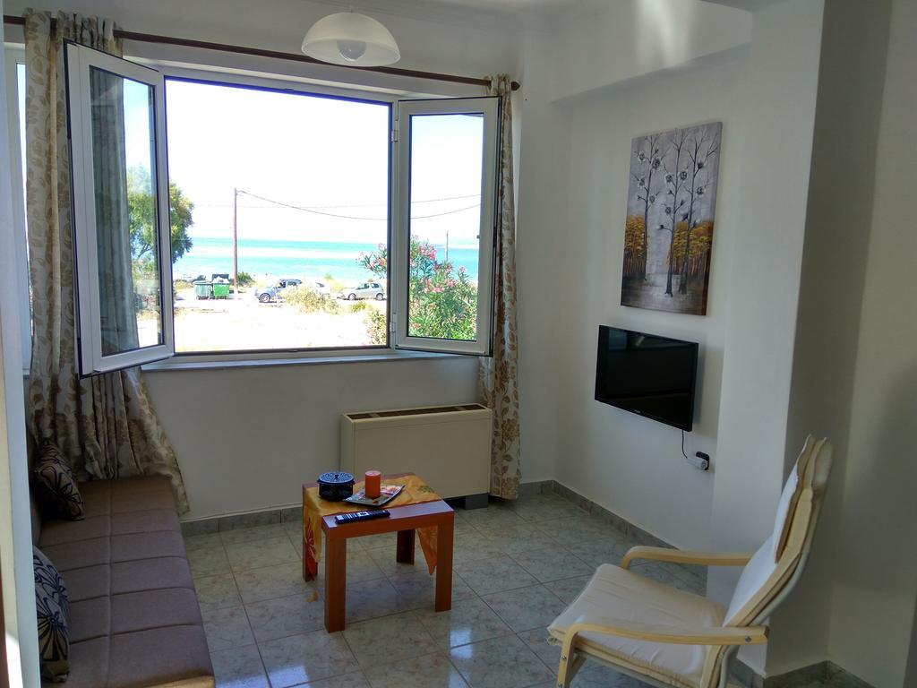 Seaside apartment Costas Kato Daratso Exterior foto